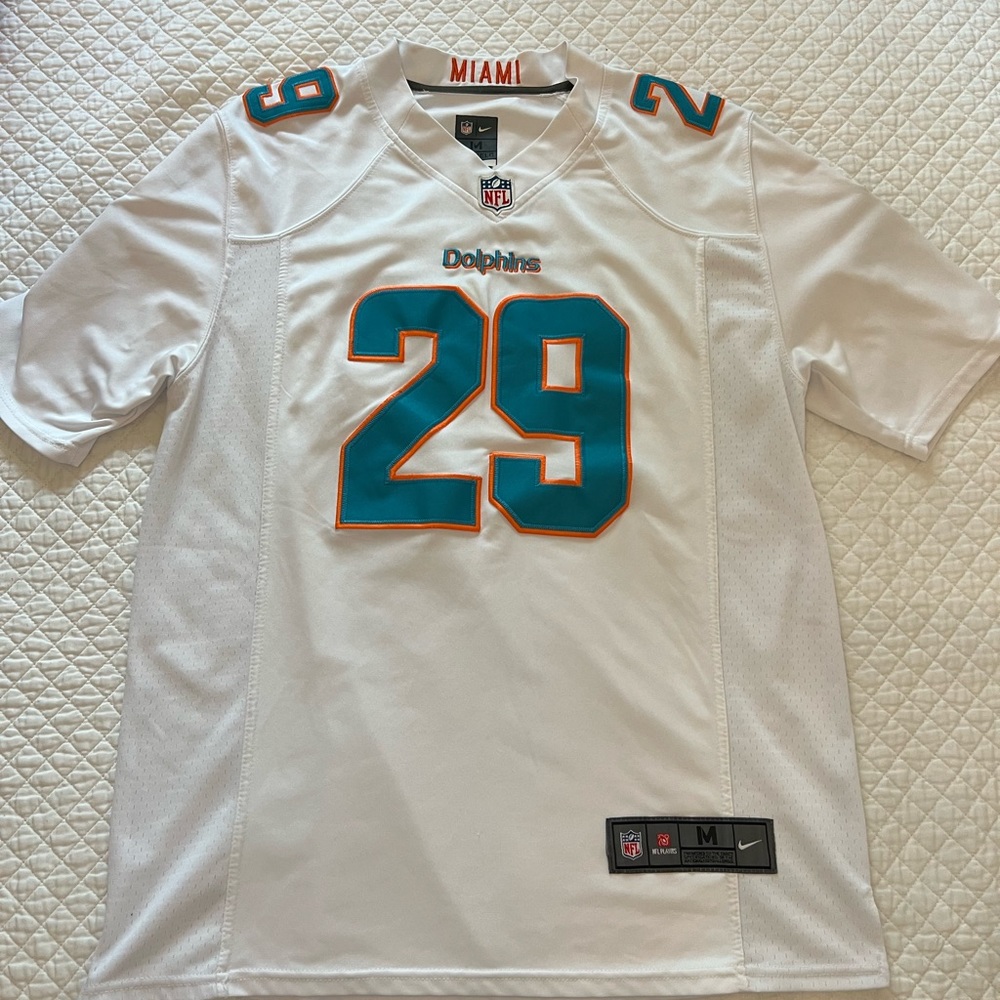 Minkah Fitzpatrick Miami Dolphins White Jersey